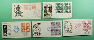 DR WHO 1950s PHILIPPINES 5 FDC S01174