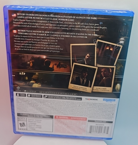 Alone in the Dark (Sony PlayStation 5, 2024) PS5 New Sealed | US Version - Picture 2 of 2
