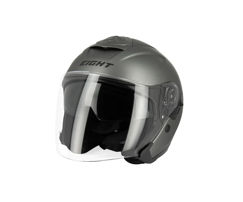 Casque jet FIBRE E-TECH S790 avec visière longue et coque légère 2XL