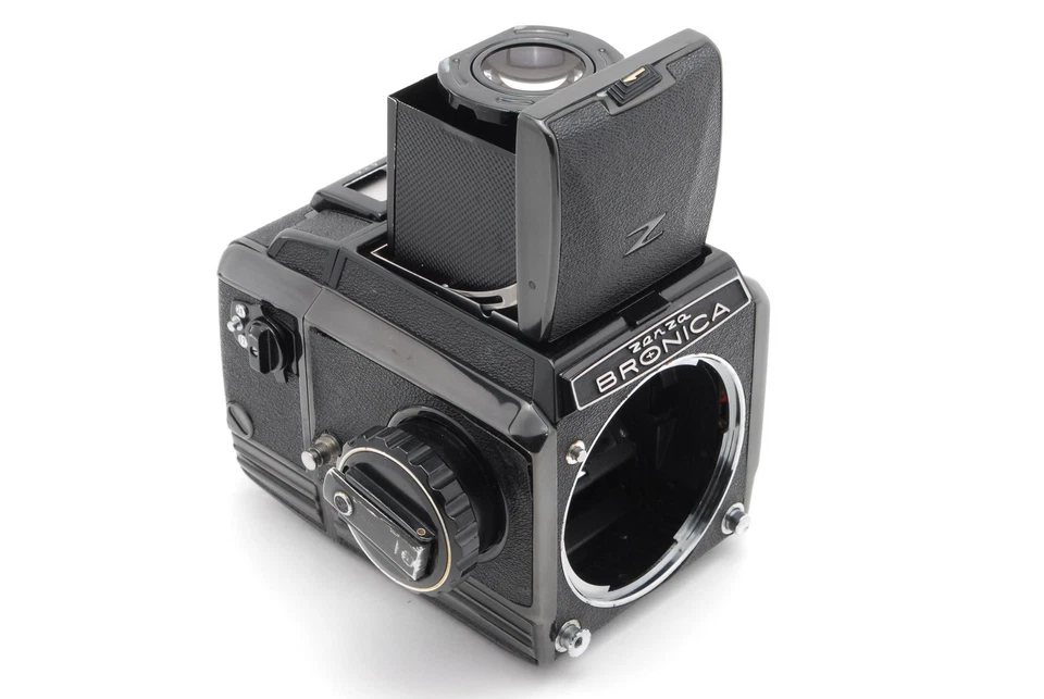 Cámara fotográfica Zenza Bronica S2 S2A modelo tardío [N como nueva] Nikkor-P.C 75 mm F2,8 JAPÓN Foto 3 de 4