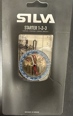 Silva Starter 1-2-3 Compass Brand New Scouts Scouting BSA Camping 