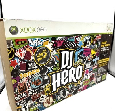DJ Hero Turntable Kit Xbox 360