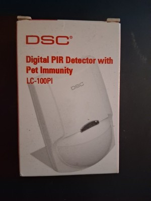 DSC LC-100PI Digital PIR Detector With Pet Immunity Motion Sensor-New
