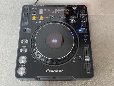Pioneer CDJ-1000MK3 Professional DJ CD Player Turntable Tested w/ Cables