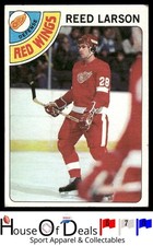 1978-79 Topps #226 Reed Larson Detroit Red Wings NHL Hockey Card