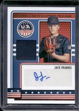 Jack Frankel 2023 USA Stars & Stripe National Team Development Program Auto Jsy