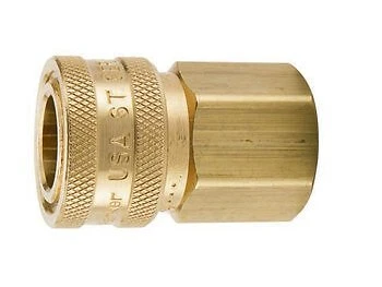 Parker Hannifin BS-3 Series S Brass High Flow Quick Coupler with Female Pipe