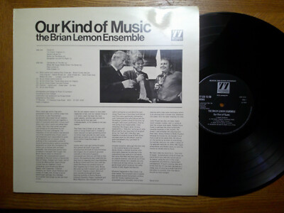UK 77 LP RECORD/BRIAN LEMON TRIO/OUR KIND OF MUSIC/NR MINT VINYL 1977