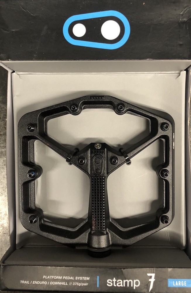 Crank Brothers Stamp 7  Pedals Black Large New