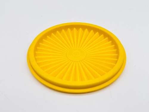 4-1/2" 5" gelb Tupperware Ersatz Deckel #812 für #1323 #1297 #886 #811