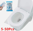 5-50X Toilet Seat Cover Universal Disposable Safety Toilet Seat Pad Waterproof