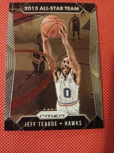 2015 JEFF TEAGUE PANINI PRIZM ALL STAR AS CARD #362 ATLANTA HAWKS TIMBERWOLVES  - Picture 1 of 2