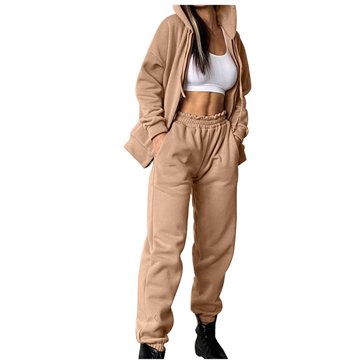 Womens christmas top pant suit