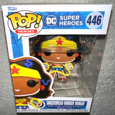 アメコミ Funko POP! Gingerbread Wonder Woman 446 FUNKO POP GINGERBREAD WONDERWOMAN #446 DC SUPER HEROES **NEW** | eBay