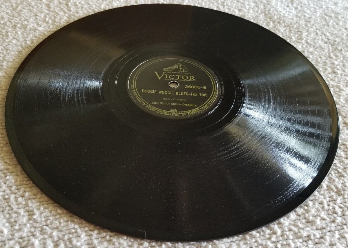 Larry Clinton & His Orchestra,Boogie Woogie Blues Victor26006 10