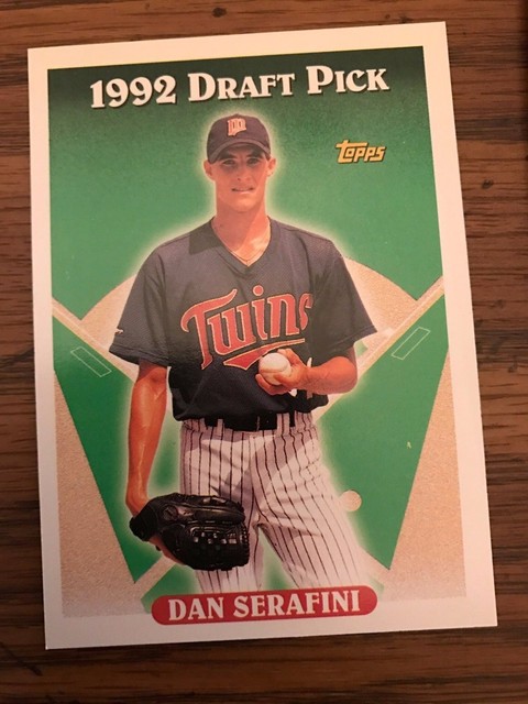 1993 Topps Dan Serafini Minnesota Twins 307 EBay