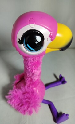 Little Live Pets Gotta Go Flamingo フラミンゴ Moose Toys Little Live Pets Gotta Go Flamingo, Interactive Plush