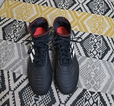 Adidas Predator FG Firm Ground Sock Football Boots Size 7.5 BUT FIT 6.5