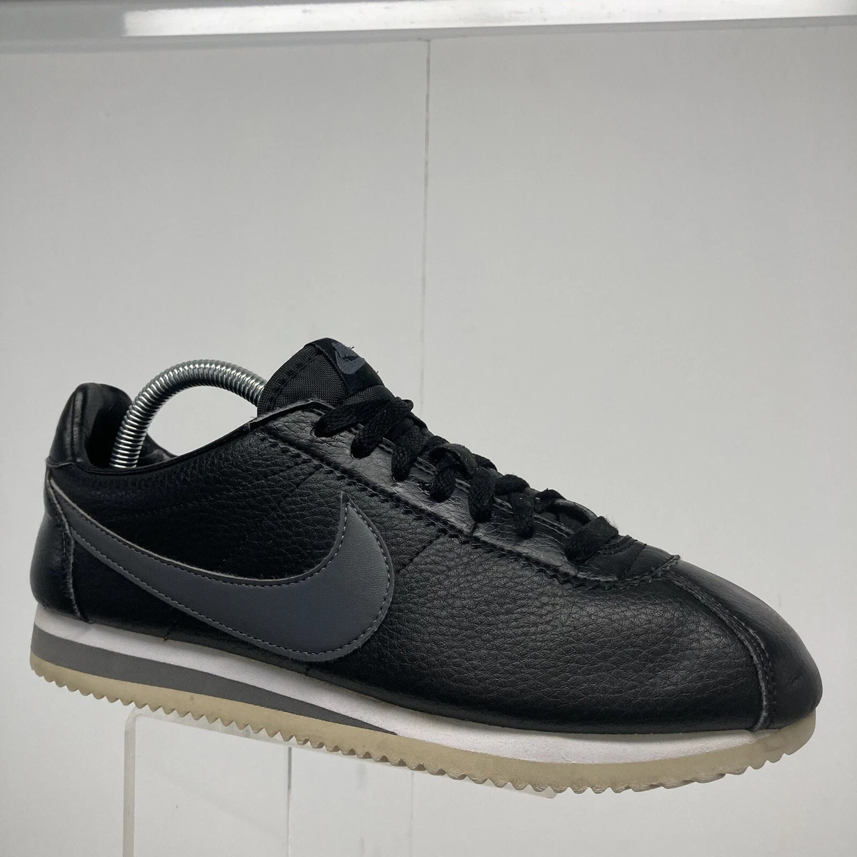 Preços baixos em Nike Classic Cortez Leather Black Anthracite | eBay