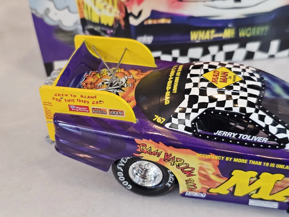 1998 Action Racing Club KABOOM MAD Racing 1 / 24 Funny Car NEW  1 of 1200 - Image 2 of 4