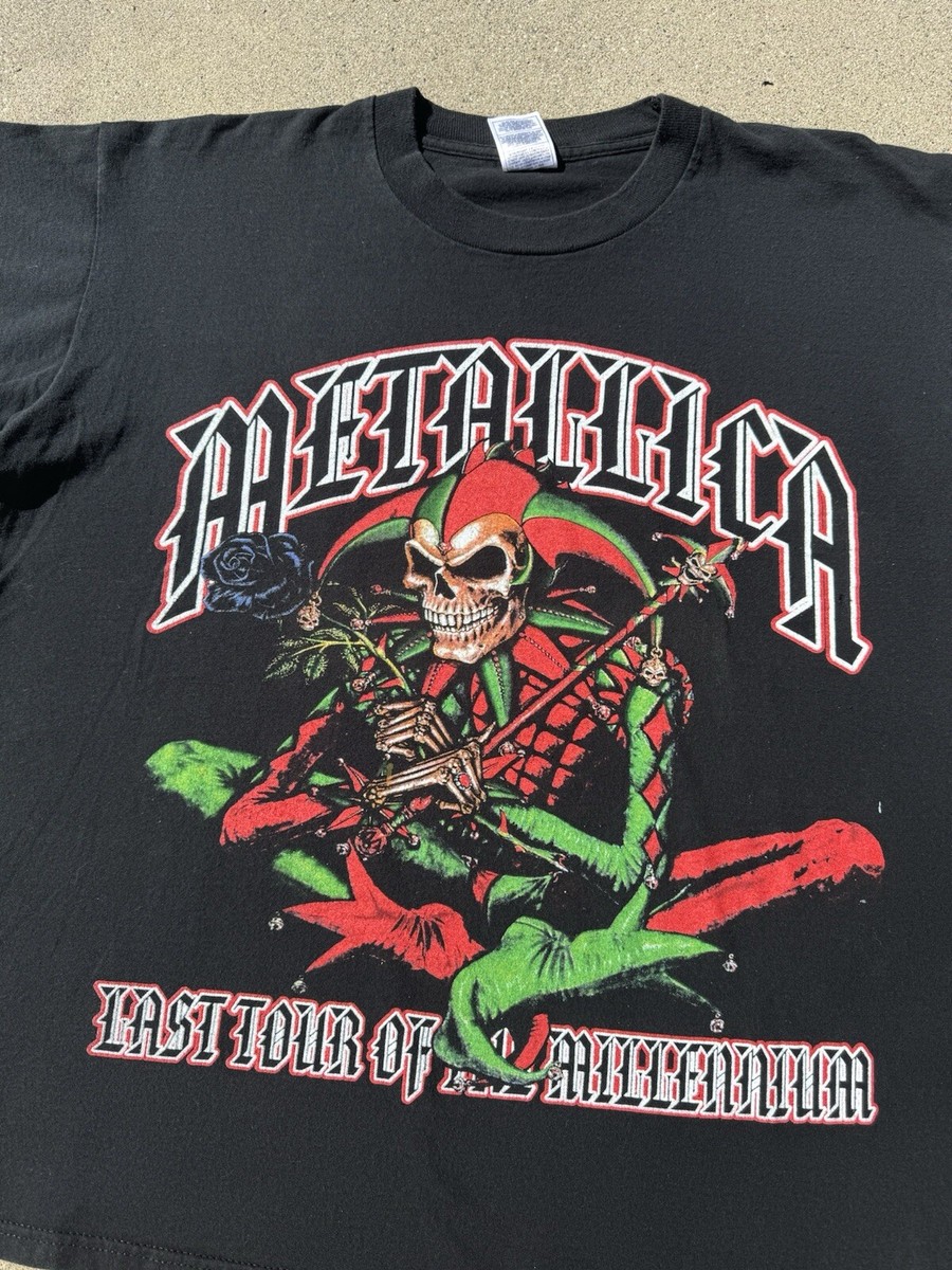 Vintage 90s Metallica The Last Tour Of The Millennium Grim Reaper 