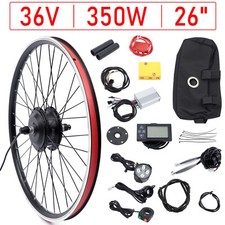 26 inch Front Wheel E-Bike Electric Bicycle Conversion Kit 36V 350W Hub Motor