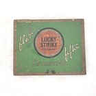 Lucky Strike It's Toasted Flat Fifties Cigarette Tin 1930's