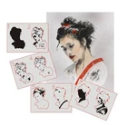 AS-381 Geisha stencil acrylic airbrush spray wall paint ! Duty-fees free !