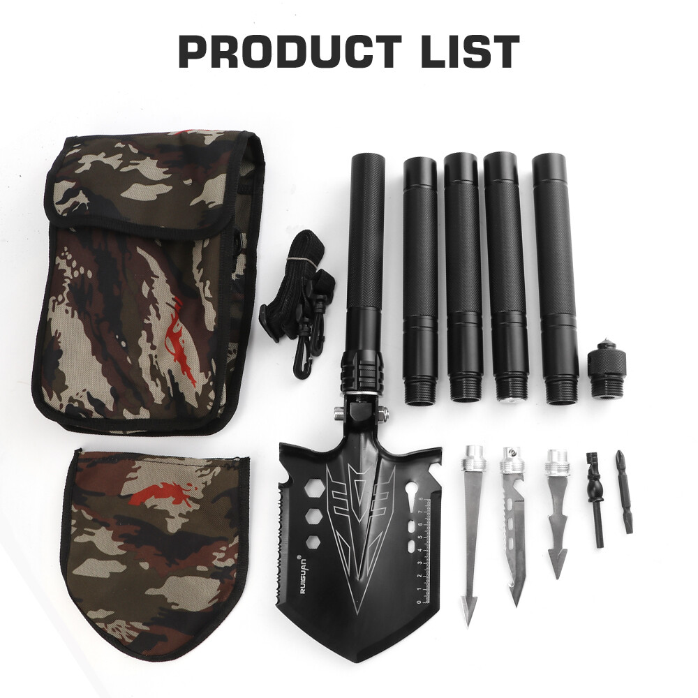 Outdoor Camping Military Folding Shovel Hunting Survival Tactical Emergency Gear