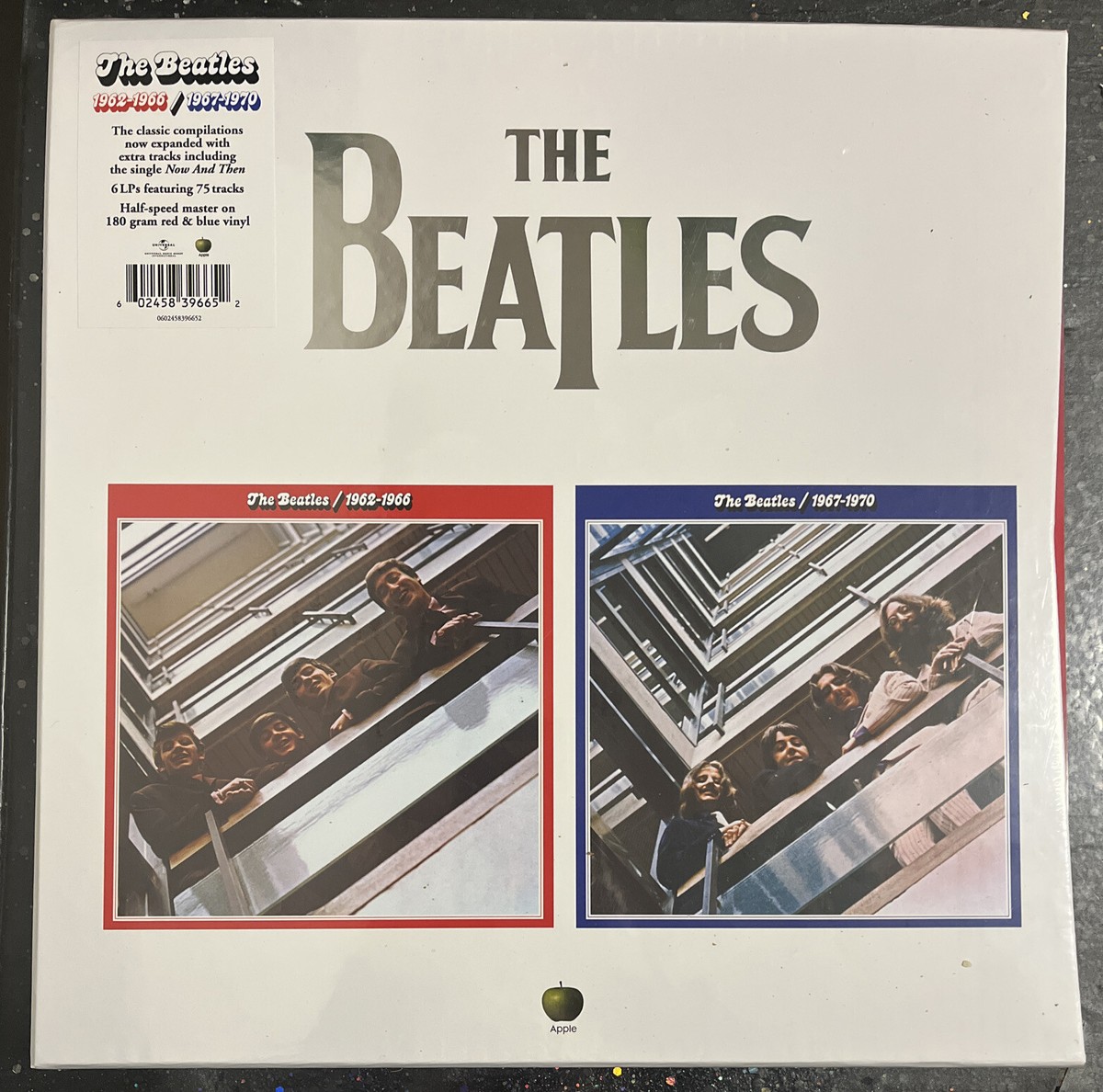 BOX The Beatles 1962-1966 & 1967-1970 赤青 THE BEATLES 1962-1966 & 1967-1970 RED & BLUE COLORED VINYL