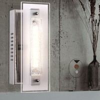 Wandleuchte Wandlampe Esszimmerleuchte Spiegellampe Glas Schalter Beweglich Led