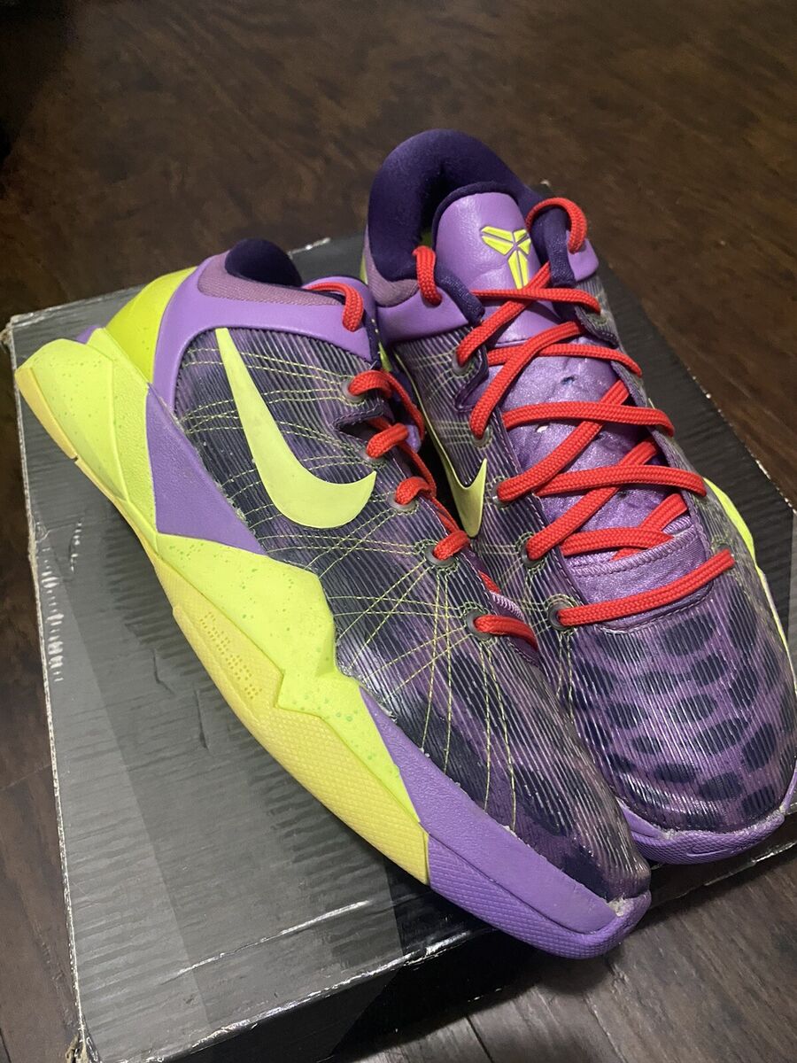 Nike Zoom Kobe VII 7 Cheetah Men's size 10.5 Grinch Nike Zoom Kobe VII 7 Cheetah Men's size 10.5 Grinch