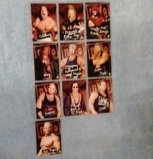 1998 Topps WCW / nWo Complete 10 Card Sticker Set WCW/nWo Stickers WWE TNA lot