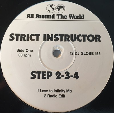 Strict Instructor - Step 2 3 4 - UK Promo 12'' Vinyl - 1996 - All Around The W...