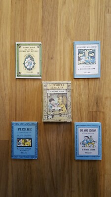 NUTSHELL LIBRARY  4 Mini-Bücher im Pappschober v. Maurice Sendak