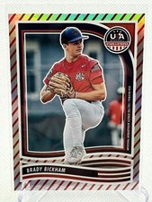2024 Panini USA Baseball #144 Brady Bickham Stripes