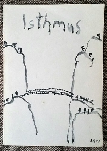 DAVID MELTZER, JACK HIRSCHMAN, JOHN BRANDI - ISTHMUS, 1974 COLLAGE / WORD MOSAIC - Picture 1 of 7