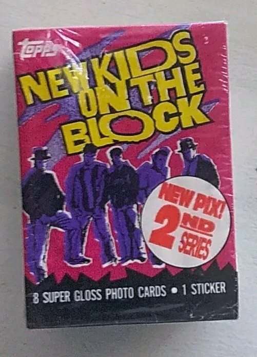 1989 Topps New Kids On The Block Complete Card Set (1-88) & Sticker Set (1-11)
