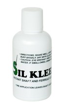 Cue Silk Sil Kleen Pool Cue Shaft and Ferrule Cleaner 1 oz - AUTHORIZED DEALER