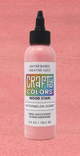 Pink Wood Stain - Crafty Colors Vibrant Water Based Wood Stains