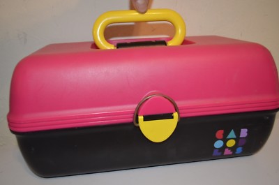 caboodles black makeup case