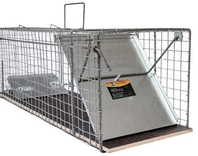 LOREK JAGDBEDARF 116x26x26cm Waschbärfalle Katzenfalle Marderfalle Kaninchenfalle Tierfalle