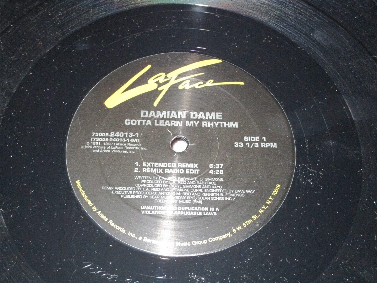 Damian Dame, Gotta Learn My Rhythm | eBay Damian Dame, Gotta Learn My Rhythm | eBay