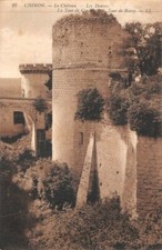 Chinon - The Castle - The Moat - The Tower of Coudry and the Tower of Boissy