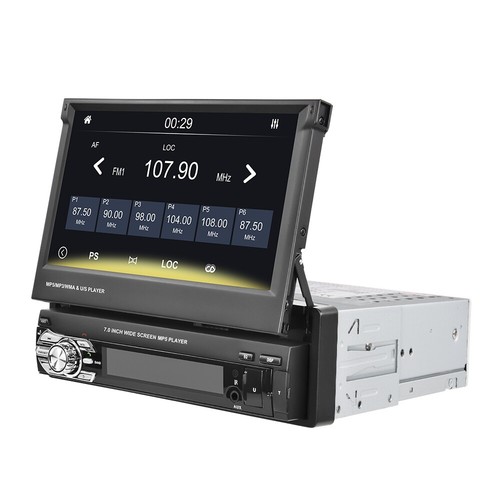 Single 1Din 7 Zoll Autoradio Apple CarPlay/Android Auto Touchscreen Bluetooth FM - Bild 16 von 19