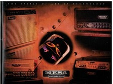 Mesa Boogie Engineering Amplifiers 2002 Catalog