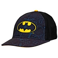 Batman Classic Symbol Youth Snapback Hat Black