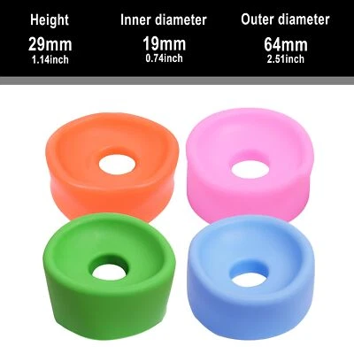 MARKENLOS Silicon ERSATZMANSCHETTE Ersatz Für Männer Potenzpumpe Penispumpe - 4 Farben HOT