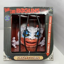 NEW Tri Action Toys Boglins 8” Figure NIB - DARK LORD CRAZY CLOWN Glows In Dark