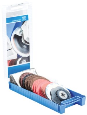 Pferd 48192 Combi Click Set 4-1/2'' Abrasive Finishing Disc Set